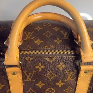 Louis Vuitton Keepall 50 Brown Monogram Bag
